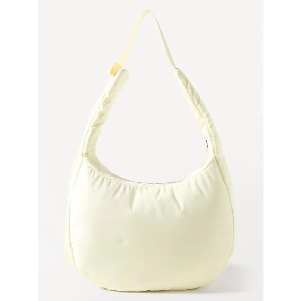 Athleta All About Medium Crossbody Hobo Bag Glow Yellow